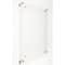 Wexel Art Single Panel Clear Acrylic Floating Wall Frame & Magnets with Silver Hardware